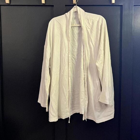 SKIMS Drapey Cotton Robe - Picture 3 of 5